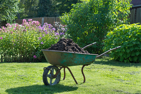 Core Aeration, Granular Compost and Seed